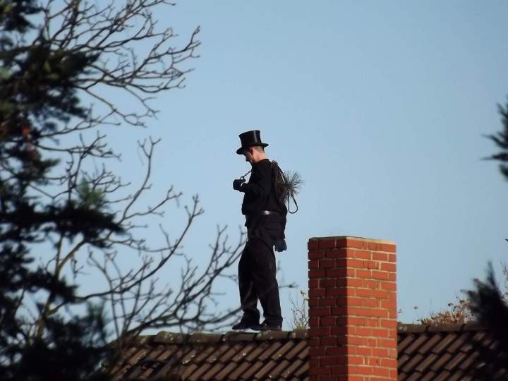 Ramoneur près de Rouen